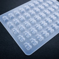 Diy Crystal Epoxy Whole Board Gummy Bear Silicone Mold Making Gummy Bear Chocolate Gummy Gypsum Arom