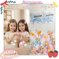 (1 PAIR) CUTE CHILDREN'S HAIR CLIPS CUTE POT MOTIF CHILDREN'S HAIR CLIPS CHILDREN'S ACCESSORIES/S HA