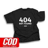 404 NOT FOUND T-Shirt, Latest Unisex Men's T-Shirt, Cotton combed 30s
