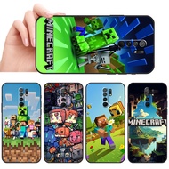 Soft black phone case for Xiaomi Redmi 6 6A 8 8A 9 Poco M2 SX31 Minecraft game caseg