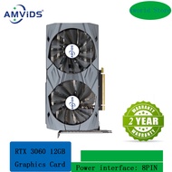 132 RTX 3060 12GB Graphics Cards 192 Bit GDDR6 HDMI-Compatible DP GPU RTX3060 12G Computer Gaming Vi