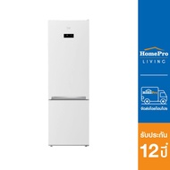 [ส่งฟรี] BEKO ตู้เย็น 2 ประตู รุ่น RCNT375E50VZGW 12.6 คิว กระจกขาว อินเวอร์เตอร์