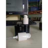 BMH BOTOL PUMP SERUM KACA 20 ML / BOTOL SERUM VIRAL WARNA PILIHAN