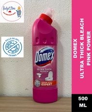 Domex Toilet Cleaner Ultra Thick Bleach Pink Power - 500 mL