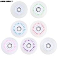 BACKSTREET 4pcs Roller Wheels Parts LED 70mm 68mm 64mm 60mm 62mm 80mm 76mm 72mm