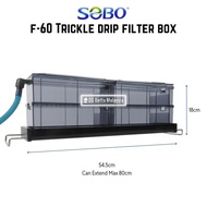 SOBO BOX TOP FILTER FA 60 F 60 TRICKLE FILTER 2 SUSUN 55-80CM AQUARIUM-WikyPaws