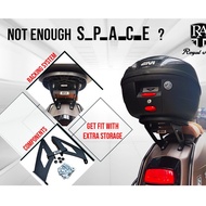 ROYAL ALLOY GP128 / GP180 BRACKET TOP BOX RACK TOP CASE GIVI SPECIAL RACK FOR ROYAL ALLOY GP125/180