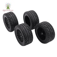 4Pcs Rubber Tires Tyre Wheel for SG1603 SG1604 SG 1603  UD1601 UD1602 UD1603 UD1604 1/16 RC Car Upgr