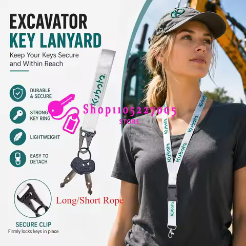 10/5/2PCS 459A Key RC461-53930 Ignition Key Fits Kubota Mini Excavator Backhoe Skid Steer Track Load