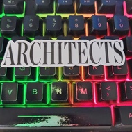 ARCHITECTS STICKERS - METAL / PUNK / HARDCORE / METALCORE MUSIC STICKERS - WATERPROOF VINYL