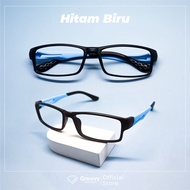 Groovy Eyewear - Kacamata Arkha Sporty Minus Cylinder Photocromic Antiradiasi Full Plastik