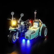 Light Kit for Lego Hagrid & Harry’s Motorcycle Ride 76443， Led Lighting Kit Light Design and Configu