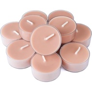 DEYBBY Natural Scented Soy Wax Tealight Candles Bulk, Romantic Rose Aromatherapy Luxury Tea Candle S
