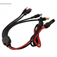 Solar Panel Connector Adapter 4 in 1 Cable for XT60 DC5521 DC7909 Power Stations