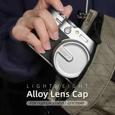 Mr.Stone Lens Cap for Fujifilm X100VI & Fujifilm GFX100RF Cameras Lens Cap metal aluminum alloy