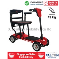 F4 Mobility Scooter (Only 15 kg) | Personal Mobility Aid (PMA) | Suitable for Elderly with Walking Difficulty