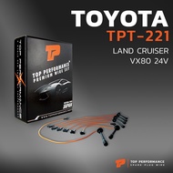 Spark Plug Wire TOYOTA LAND CRUISER VX80 24V Engine 1FZ-FE-TOP PERFORMANCE MADE IN JAPAN-TPT-221-Coi