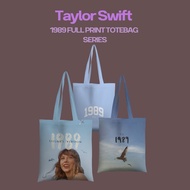 Totebag FULL PRINT TAYLOR SWIFT 1989 TAYLOR'S VERSION - TAYLOR SWIFT TOTEBAG MERCHANDISE FAN MADE 19