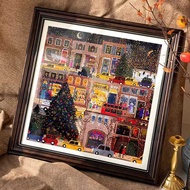 Puzzle Christmas Winter Lights Puzzle Photo Frame Picture Frame Frame Frame Wall Mounting * Puzzle F