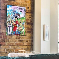 Premium Poster - Strawhat in Wano - Borderless Frame 42x60cm - Type S