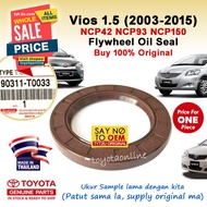 Vios 1.5 (2003-2016) Flywheel Oil Seal 90311-T0033 NCP42 NCP93 NCP150 Toyota