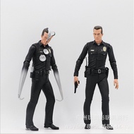 Mainan Alih Polis T1000 Model Bayangan NECA Action Figure Terminator Doll Movie Aloy Classic