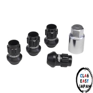 RAYS 17HEX Racing Lock Set M12×1.5 BK (Black) 35mm (Medium Type) 74130000252BK