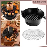 [SunnimixMY] Camping Stove Mini BBQ Charcoal Grill Fireplace BBQ Charcoal Hibachi Grill