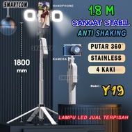 SMARTCOM Tripod Tongsis L16 Bluetooth Hand Stabilizer Hp Gopro Camera L12 / L15 / L16 / Y19 / P185