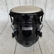 White Leather Tabla Ketipung Hadroh Kendang Kempul Dangdut Drum Just Use Genuine Cowhide Bonus Key