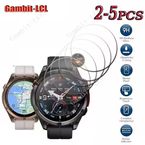 2-5PCS 9H HD Tempered Glass For Zeblaze Stratos 4 Pro Stratos4Pro Stratos4 4Pro Stratos3Pro Stratos3