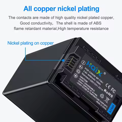 HQIX for Canon iVIS HF R82 R800 LEGRIA HF R36 R46 R38 R56 R66 R76 R86 R306 R506 R606 R706 R806 Camer