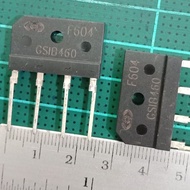 GSIB460 บริดไดโอต 4A 600V ยี่ห้อGULF SEMI/USA แท้-ใหม่ต้นฉบับคุณภาพเต็ม100% ขาย1ตัว25บาท