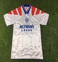 92-94 Scottish Premier League Glasgow Rangers Jersey 96-97 Mccoist Strudrup Retro Football Shirt