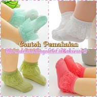 BABY LACE SOCKS 1-8 MONTHS ELASTIC LACE CHILDREN'S SOCKS/ THICK MATERIAL CHILDREN'S SOCKS/ BABY GIRL
