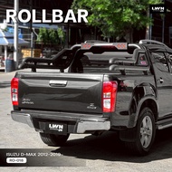 LWN4X4 โรบาร์แขนยาวD-Max 2012-2019 รุ่น RO-018 โรบาร์พร้อมไฟถอย โรบาร์ 3นิ้ว แป๊ปคู่ ของแท้ 100% งาน