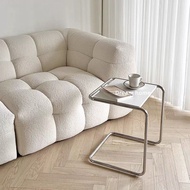 Vintage-style minimalist coffee table, Korean ins-style coffee table, modern sofa side table, bedroo