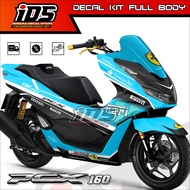 Stiker Pcx 160 2021 2022 2023 Full Body Decal Pcx 160 Full Body Desain FERRARI