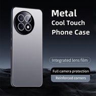 Casing For OnePlus 13R 1+ 13R 1+13R Phone Case Luxury HD Integrated Lens Film Alloy Metal Cool Feeli