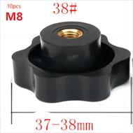 Knob Star Mur Bintang 10pcs Baut Kepala Handle Knob Femail Thread Screw M6 M8 Knob Mur Bintang