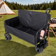 Heavy-Duty Wheels Collapsible Beach Wagon Portable Beach Wagon Foldable for Outdoor