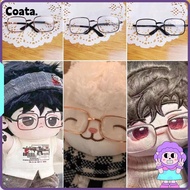 COATA Mini Doll Glasses, Multi Color 8.5CM 8.5CM Glasses, Trend Rectangle Toys  Glasses Idol Dolls