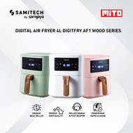 AIR FRYER MITO - DIGITAL AIR FRYER MITO AF 1 AF-1 AF1 WOODEN HANDLE WITH WARRANTY