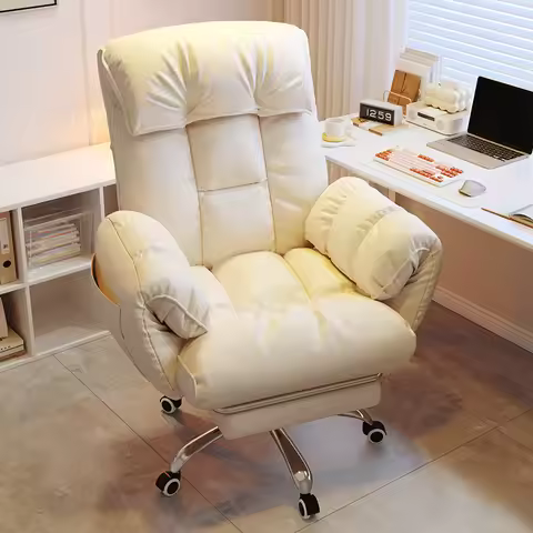 Ergonomic Office Chair Comfortable All Day Gaming Lounge Recliner Liftable Swivel Desk Chair Dormito