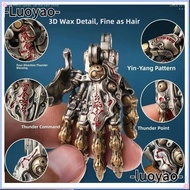 LUOYAO Mechanical Hand Keychain, Mini Size Articulated Joints Damping Articulated Pendant,  Hand Cra
