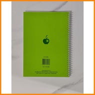 ✧ ╳ ◑ GREEN APPLE SPIRAL NOTEBOOK