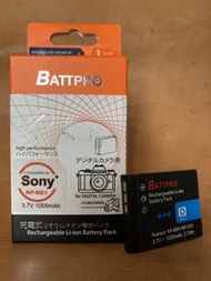 NPBD1 NP-BD1 NP-FD1 NPFD1電池合SONY DSC-G3,T900,T700,T200,T77,T2數碼相機專用 香港行貨由BATTPRO免費一年保用