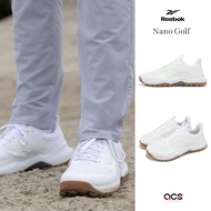 Reebok Golf Shoes Nano Men's White Rubber Sole Grip Lightweight Sports [ACS] 100210230
