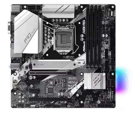 ASRock Z490M Pro4 Motherboard DDR4 LGA 1200 Intel Z490 PCIe 3.0 M.2 128GB support i9-10900 i5-10500 