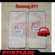 LAYAR LCD GLASS LCD WINDSHIELD GLASS TOUCSREEN FRONT SCREEN GLASS SAMSUNG A71 a 71 2020
